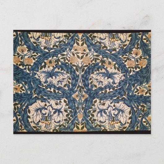 African Marigold' Design, 1876 Postkarte (Vorderseite)