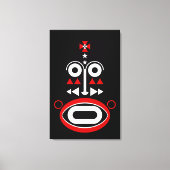 African Mask Leinwanddruck (Vorderseite)