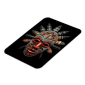 African Mask Magnet (Linke Seite)