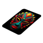 African Mask Magnet (Linke Seite)
