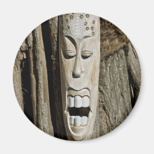 African Mask Magnet