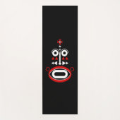 African Mask Yogamatte (Vorderseite)