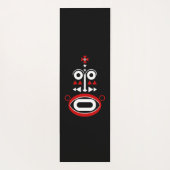 African Mask Yogamatte (Rückseite)
