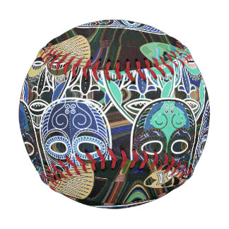 African Masks V1 Baseball