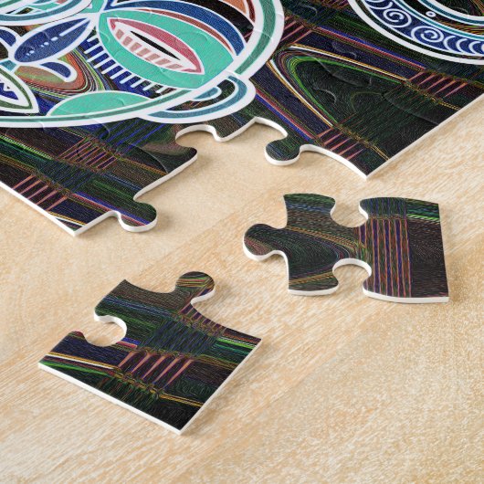 African Masks V1 Puzzle (Seite)