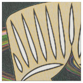 African Masks V1 Stoff (Nahaufnahme)