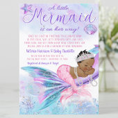 African Mermaid Long Distance Baby Showroom by Mai Einladung