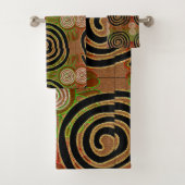 African Motif Badhandtuch Set (Insitu)