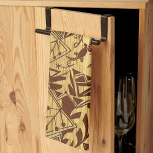 African Motif Geschirrtuch