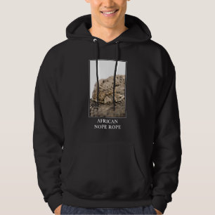African Nope Rope - Puff adder Snake Danger Hoodie