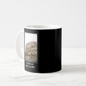 African Nope Rope - Puff adder Snake Danger Kaffeetasse (Vorderseite Links)