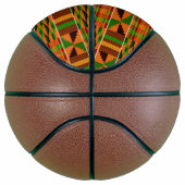 African Orange Classic Kente Basketball (Rechts)