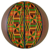 African Orange Classic Kente Basketball (Vertikal)