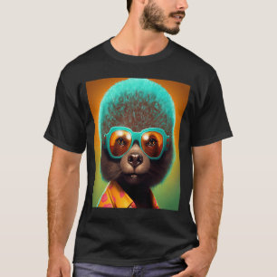 African Otter Pride Pop Black Afro 2. Oktober T-Shirt