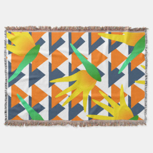 African Paradise Floral Moderne Minimalistisch Decke