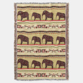 African Patchwork Decke (Vorderseite Vertikal)