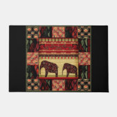 African Patchwork Fußmatte (Vorderseite)