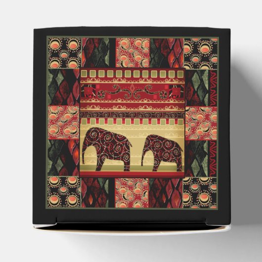 African Patchwork Geschenkschachtel (Oben)