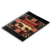 African Patchwork Notizblock (Linke Seite)