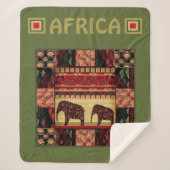 African Patchwork Sherpadecke (Vorderseite)