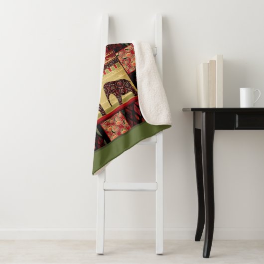 African Patchwork Sherpadecke (Beispiel)