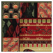 African Patchwork Stoff (Nahaufnahme)