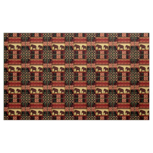 African Patchwork Stoff (Yard (91,4 cm))