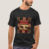 African Patchwork T-Shirt (Vorderseite)