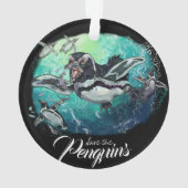 African Penguins Fishest Ornament (Rückseite)