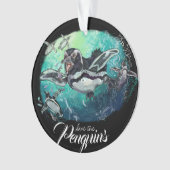 African Penguins Fishest Ornament (Vorderseite)