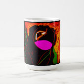 African Phoenix Rising Kaffeetasse (Mittel)