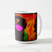 African Phoenix Rising  Kaffeetasse (VorderseiteRechts)