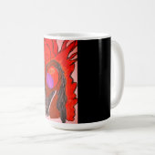 African Phoenix Rising  Kaffeetasse (VorderseiteRechts)