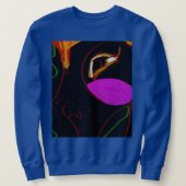 African Phoenix Rising Mens Sweatshirt (Design vorne)