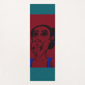 African Portrait Yogamatte (Vorderseite)