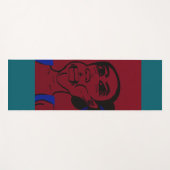 African Portrait Yogamatte (Vorderseite (Horizontal))