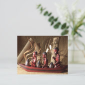 African Postkarte (Stehend Vorderseite)