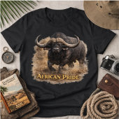 African Pride Buffalo | Cape Buffalo Strength Tri-Blend Shirt