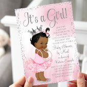 African Princess Baby Shower by Mail Einladung