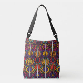 African Print Crossbody Bag Tragetaschen Mit Langen Trägern