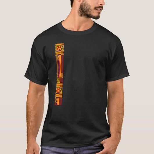 African Print Dashiki Traditional African Kente Cl T-Shirt (Vorderseite)