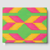 African Print Guest Book Gästebuch (Vorderseite)