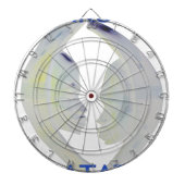 African Print Hakuna Matata Design Dartscheibe (vorne)