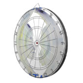 African Print Hakuna Matata Design Dartscheibe (Vorderseite rechts)