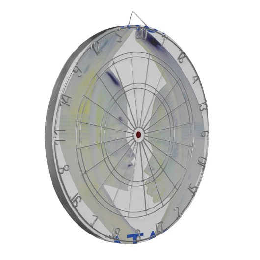 African Print Hakuna Matata Design Dartscheibe (Vorderseite Links)