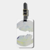 African Print Hakuna Matata Design Gepäckanhänger (Vorderseite vertikal)