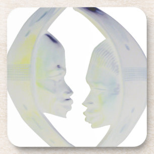 African Print Hakuna Matata Design Getränkeuntersetzer