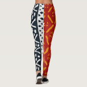 African Print L Leggings (Rückseite)