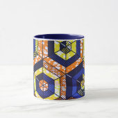 African Print Mug Tasse (Zentrum)