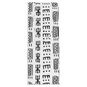 African Print Wine Gift Bag Geschenktüte Für Weinflaschen (Rückseite)